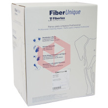 Wipes Fiberunique 40 branco 30x34cm c/8x50un