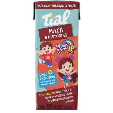 Suco de maca 100% Tial 24x200ml  