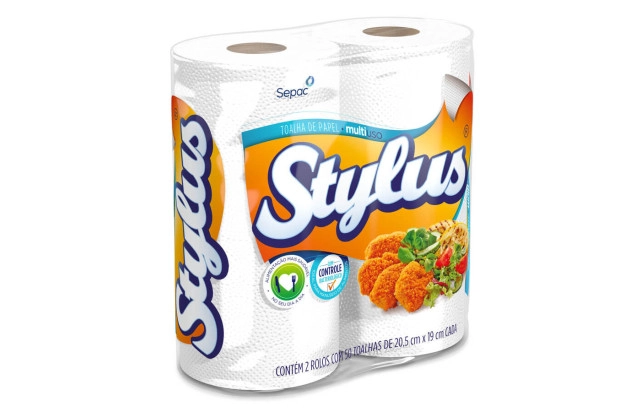 Toalha de papel para cozinha Stylus 2rlx50un