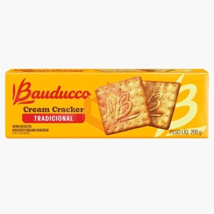 Biscoito cream cracker tradicional Bauducco 200g 4989