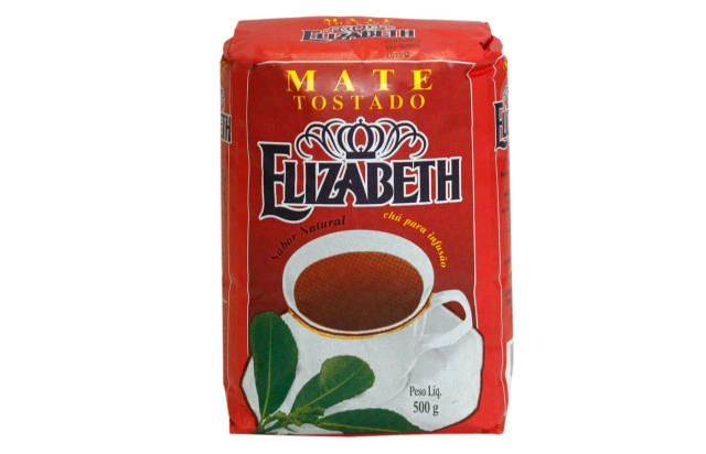 Chá mate tostado natural granel Elizabeth 500g