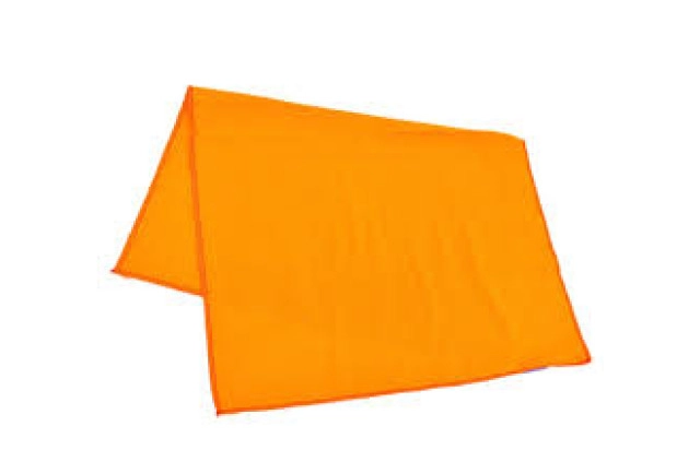 Flanela laranja 28x38cm União