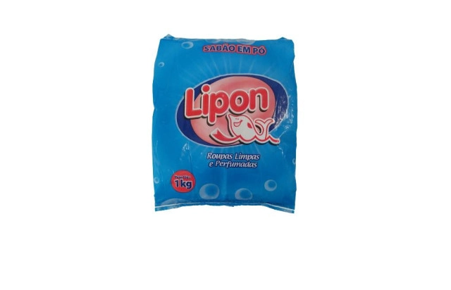 Sabão lava roupa pó Lipon 1kg
