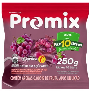 Refresco de uva Promix 250g