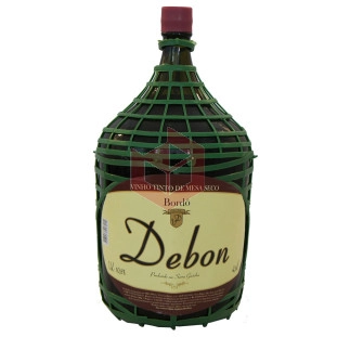 Vinho tinto de mesa seco Debon 4.6l