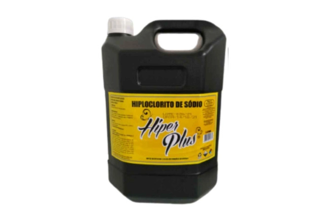 Hipoclorito de sódio 12% Hiper Plus 5l