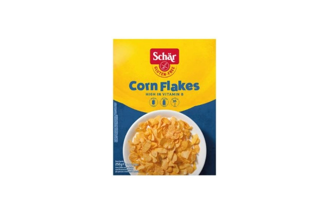 Flocos de milho Corn Flakes sem gluten sem lactose Schar 250g