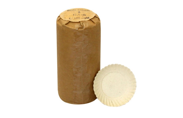 Prato de papelão n.1 12cm Cherobin c/100un