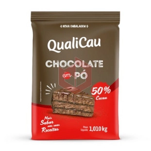 Chocolate em pó 50% cacau Qualicau 1.010kg