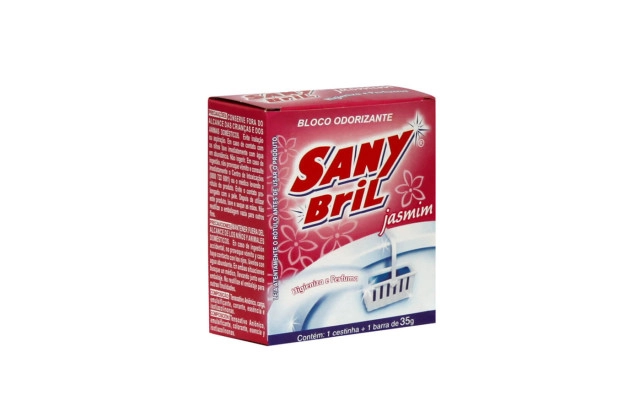 Bloco sanitário Sany Mix cestinha+refil 35g