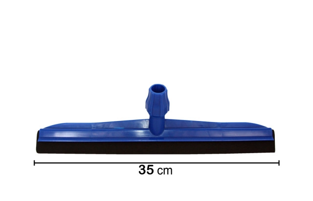 Rodo plástico 35cm azul sem cabo M.Longo