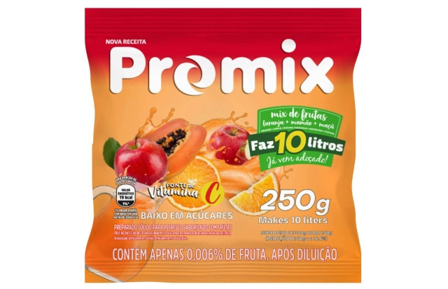 Refresco de mix de frutas Promix 250g