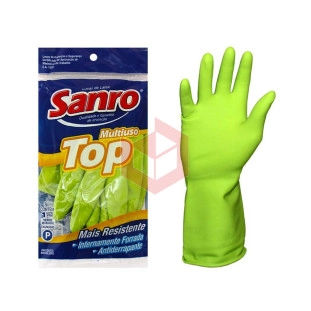 Luva verde pequena Sanro Top