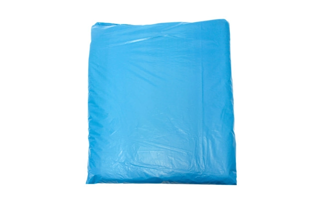 Saco para lixo 300l azul 12m 130x150 Prapeso c/50un