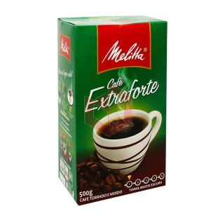 Café extra forte torrado moido vácuo Melitta 500g