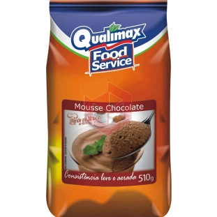 Mousse de chocolate Qualimax 510g