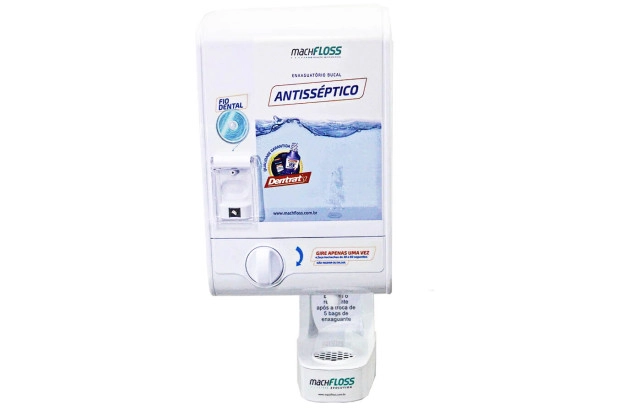 B. Evolution Dispensor Dispenser p/Enxaguante Fio Dental Copo Evolution