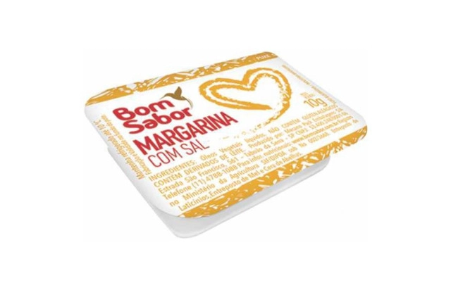 Margarina com sal sache Bom Sabor 144x10g