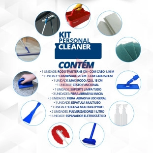 Kit profissional cleaner Bralimpia ktpersclean