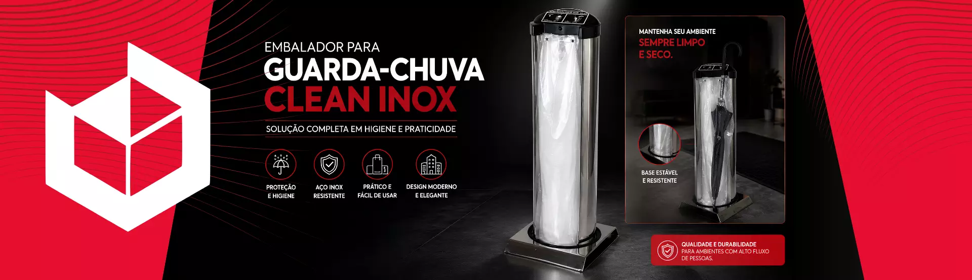 embalador de guarda chuva