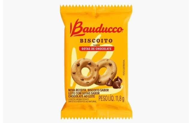 Biscoito amanteigado leite/gotas Bauducco 400x11.8g 8845
