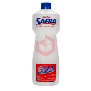 Álcool liquido com bicarbonato Safra 12x1l