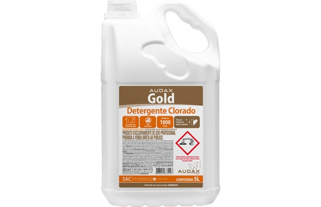 Detergente clorado Audax Gold 5l