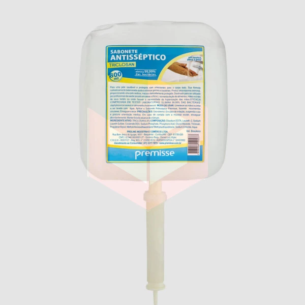 Sabonete liquido antisseptico triclosan Premisse 800ml 