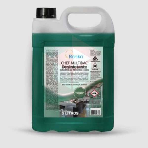 Desinfetante ind. alimentos Chef Multibac Renko 5l