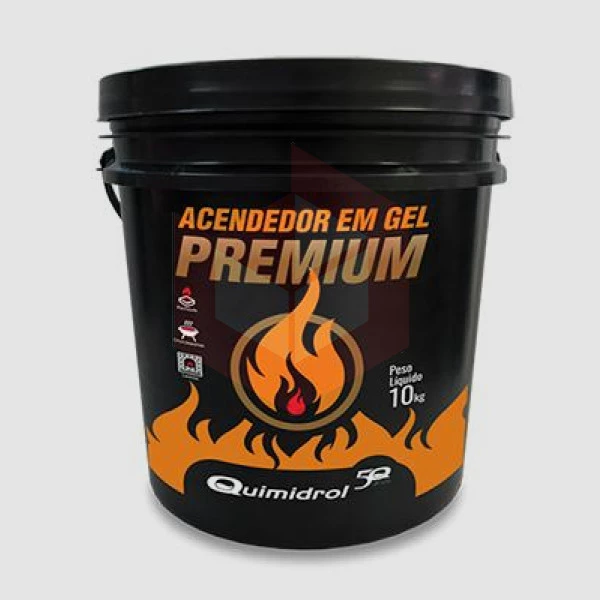 Acendedor em gel 80 premium Quimidrol 10kg