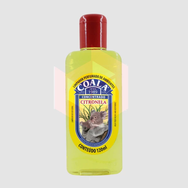 Limpador perfumado citronela concentrado Coala 120ml