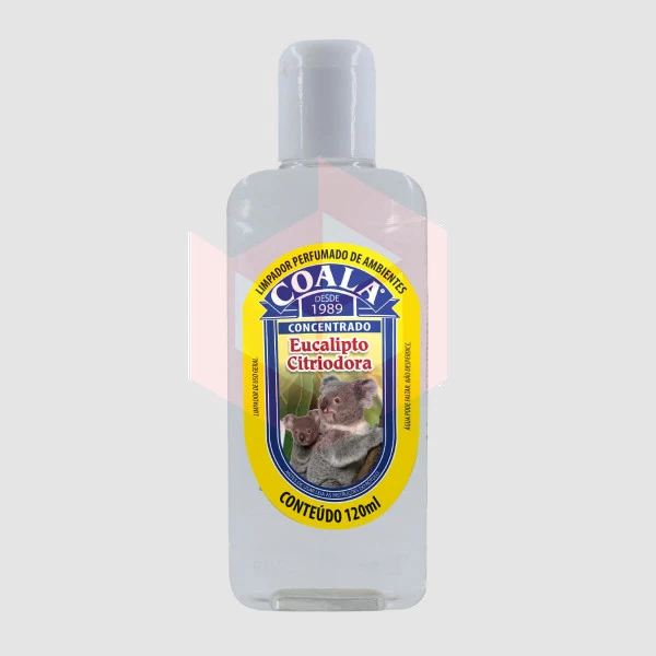 Limpador perfumado eucalipto citriodora concentrado Coala 120ml