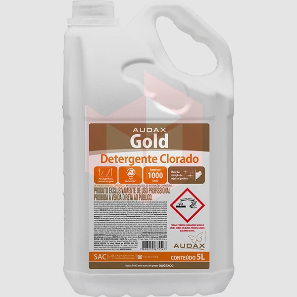 Detergente clorado Audax Gold 5l