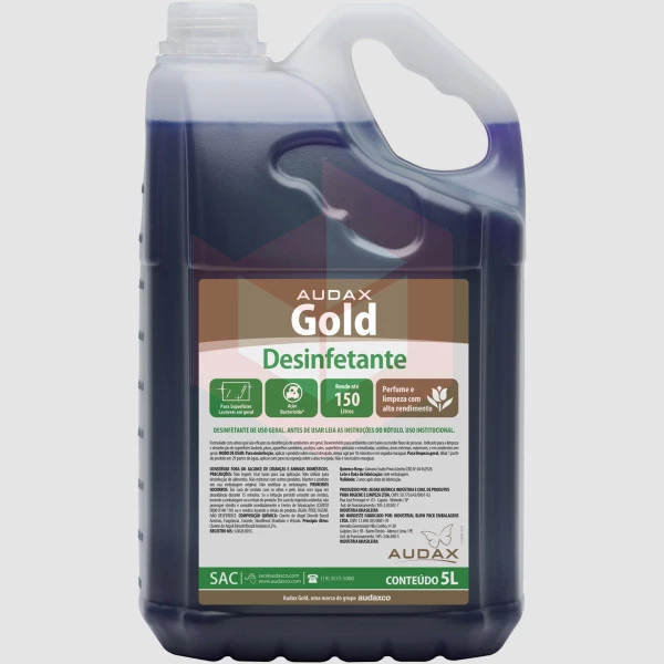 Desinfetante floral gold Audax 5l