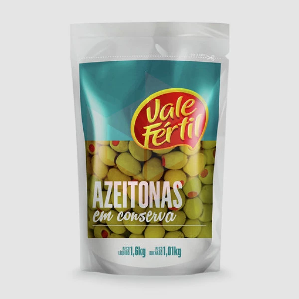 Azeitona verde recheada Vale Fértil 1.01kg