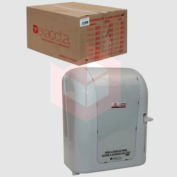 Toalheiro alavanca branco Exaccta E-DBAL506