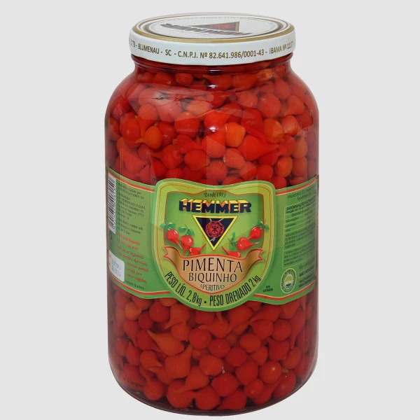 PIMENTA BIQUINHO/CONSERVA HEMMER 2KG