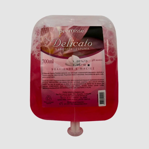 Sabonete espuma delicato Premisse 700ml 10214