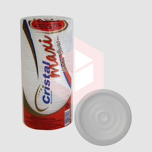 Tampa Cristacopo transparente T200 250 c/50un