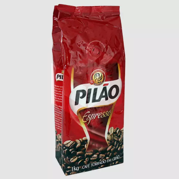 Café em grão torrado Pilão 1kg