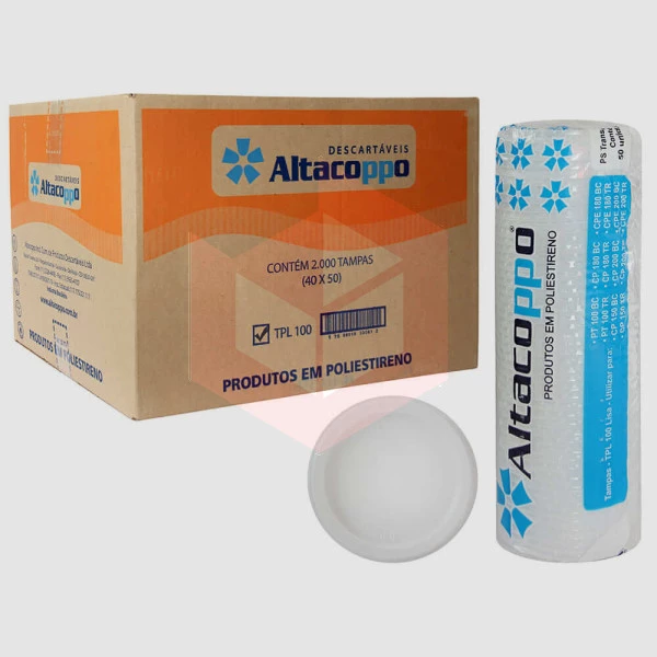 Tampa Altacoppos transparente TPL100 40x50un