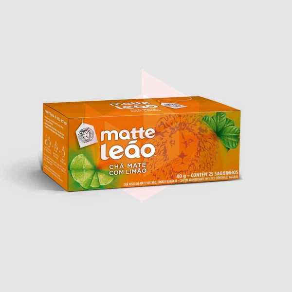 Chá matte com limão Leão 25x1.6g