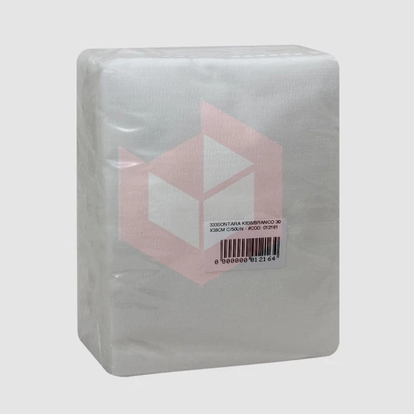 Wipes Sontara Proclean K838 branco 30x37.5cm c/50un