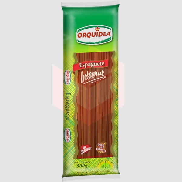 Macarrão espaguete integral Orquídea 500g