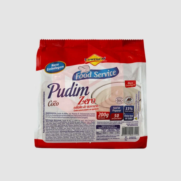 Pudim de coco zero Lowçúcar 200g