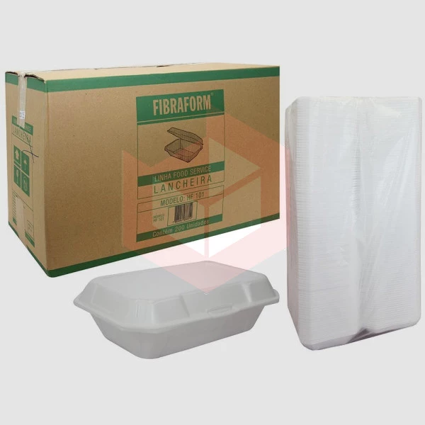 Embalagem Fibraform de isopor HF101 c/200un
