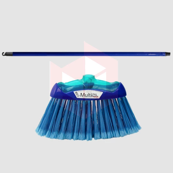 Vassoura multiuso 30cm azul com cabo Bettanin 9673C