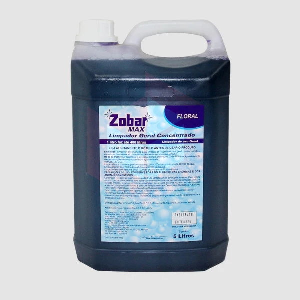 Limpador concentrado Zobarmax floral 5l