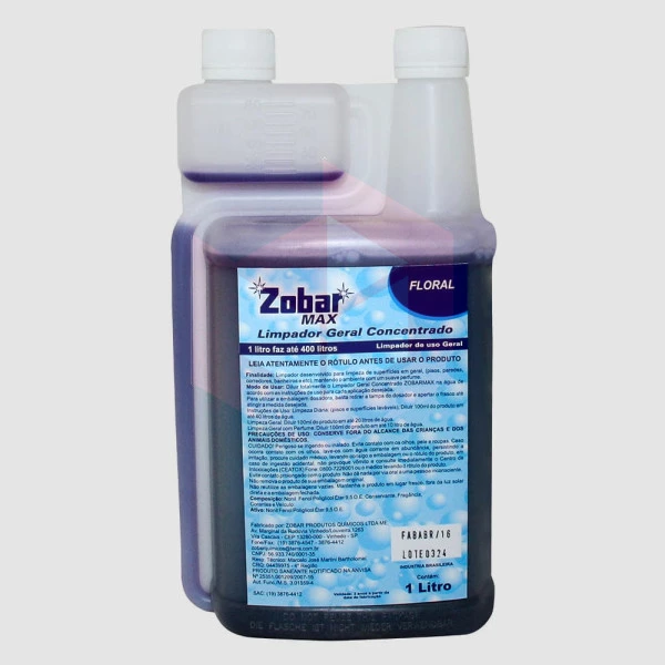 Limpador concentrado Zobarmax floral 1l