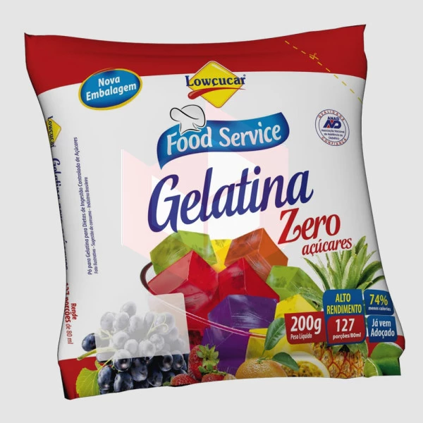 Gelatina de uva zero Lowçucar 200g